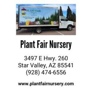 Sponsor High Country Garden Payson, AZ Plant Fair Nursery