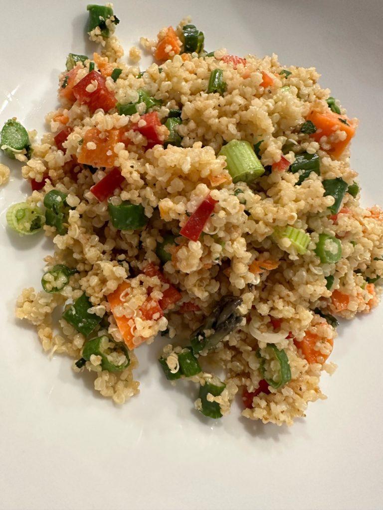 High Country Garden Club Quinoa Couscous Asparagus Salad Recipe